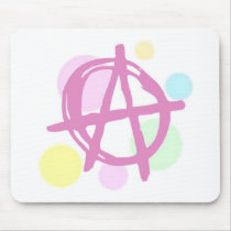 Anarchy Dots Mousepad by KrispysKingdom Anarchy Dots Mousepad
