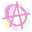 Anarchy Dots Stickers by KrispysKingdom Anarchy Dots Stickers