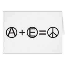 Anarchy + Equality = Peace Cards