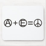 Anarchy + Equality = Peace Mousepads