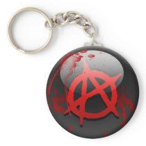 Anarchy Flag Key Chains