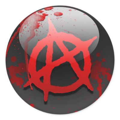 Anarchy Flag Sticker by StudioAG