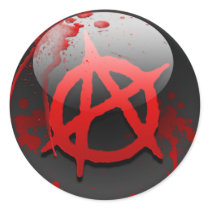 Anarchy Flag stickers by StudioAG Anarchy Flag stickers