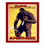 Anarchy - German WWI Poster (border)