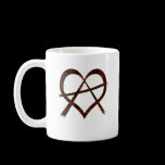 Anarchy Heart Symbol Mug