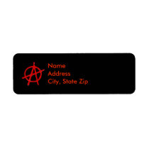 Anarchy Return Address Label