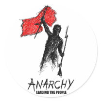 Anarchy Leading the People Sticker