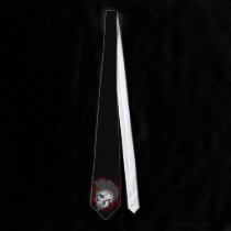 Anarchy Mohawk Skull Tie ties