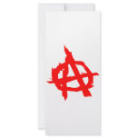 Anarchy Personalized Rack Card