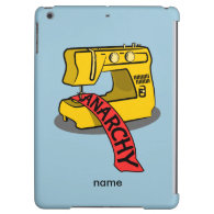 Anarchy Sewing Machine iPad Air Cases