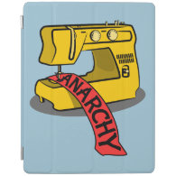 Anarchy Sewing Machine iPad Cover