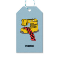 Anarchy Sewing Machine Pack Of Gift Tags