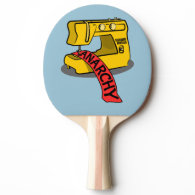 Anarchy Sewing Machine Ping-Pong Paddle