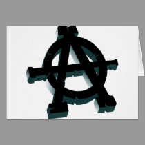 Anarchy Sign cards