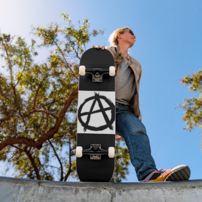 anarchy skateboards by JaredSpencer