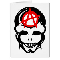 Anarchy Skull 3 cards by BambiW Anarchy Skull 3 cards