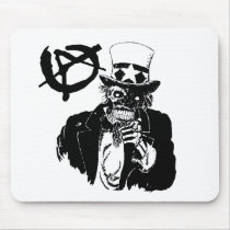 Anarchy Skull mousepads