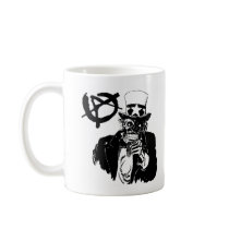 Anarchy Skull mugs by TheFamousLabel Anarchy Skull mugs