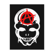 Anarchy Skull Postcards
