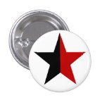 Anarchy star classical (black/red) buttons