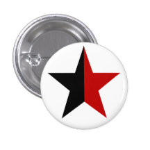 Anarchy star classical (black/red) buttons