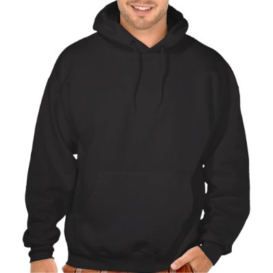 Anarchy star classical (black/red) hoodies