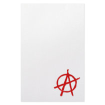 Anarchy Personalized Stationery
