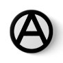 Anarchy Symbol Pins