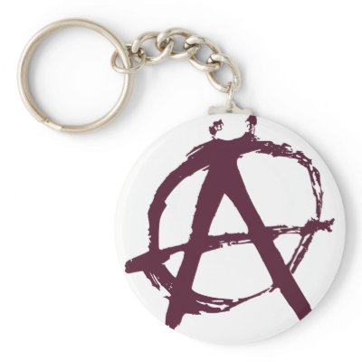 anarchy symbol key chains by anacletocold