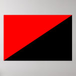 Anarquista, bandera política de Colombia Impresiones