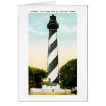 Anastasia Lighthouse Near St. Augustine, Florida Greeting Card