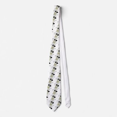 Anatolian Shepherd Dog History Design Necktie by GreyWolfCreation