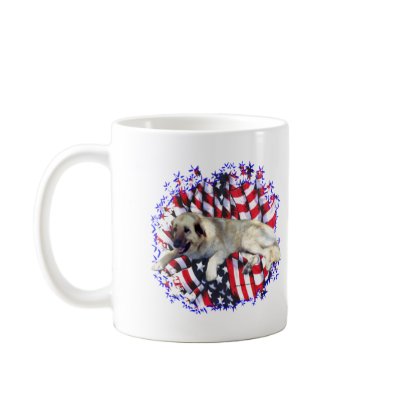Anatolian Shepherd Dog Patriot Mugs by GreyWolfCreation
