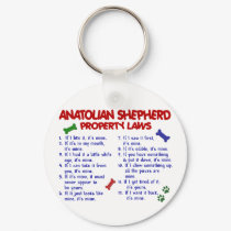 ANATOLIAN SHEPHERD Property Laws 2 keychains
