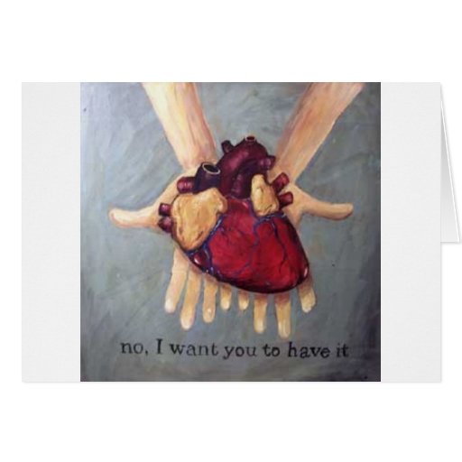 Anatomical Heart card