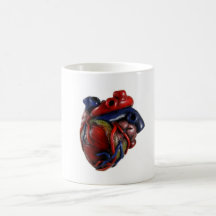 Anatomical Heart Coffee Mug