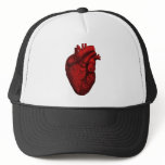 Anatomical Human Heart Mesh Hats
