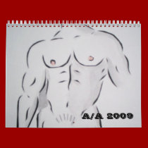 anatomy art 08 020, A/A 2009 Calendar
