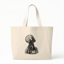 Anatomy Bust Tote Bags