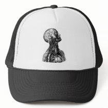 Anatomy Bust Trucker Hats