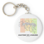 Anatomy Of A Builder (Worker Ant Anatomy) Key Chain
