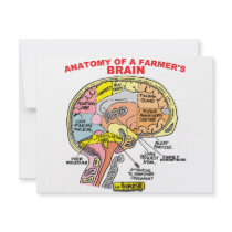 ANATOMY OF A FARMER'S BRAIN invitations