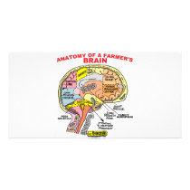 ANATOMY OF A FARMER'S BRAIN PHOTO CARDS