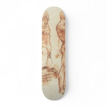 Anatomy of a Male Nude skateboards by LeonardoDaVinci Anatomy of a Male Nude skateboards