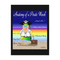 Anatomy of a Pirate Wench postcards by cimmerrian Anatomy of a Pirate Wench postcards