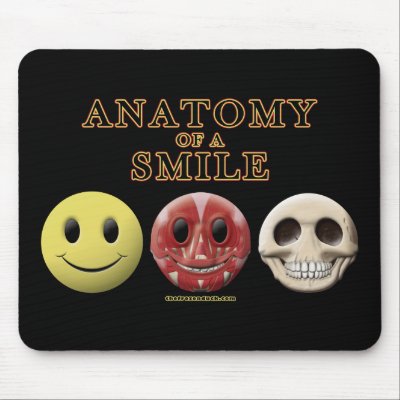 Anatomy of a Smile Mousepad by thefrozenduck