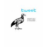 Anatomy of a Tweet t-shirts