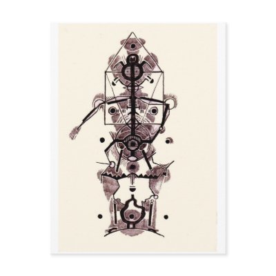 Anatomy of an artist postcards by apmercer