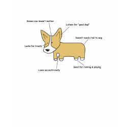 Anatomy of Corgi shirt