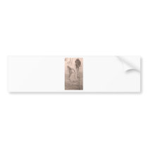 Anatomy of dog and man bumper sticker